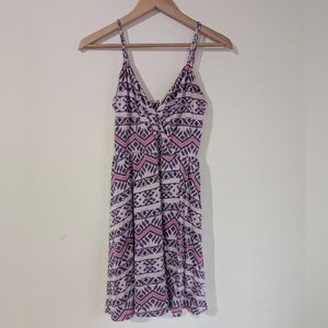 💠Nieves Lavi Flirty Ikat Summer Sun Dress